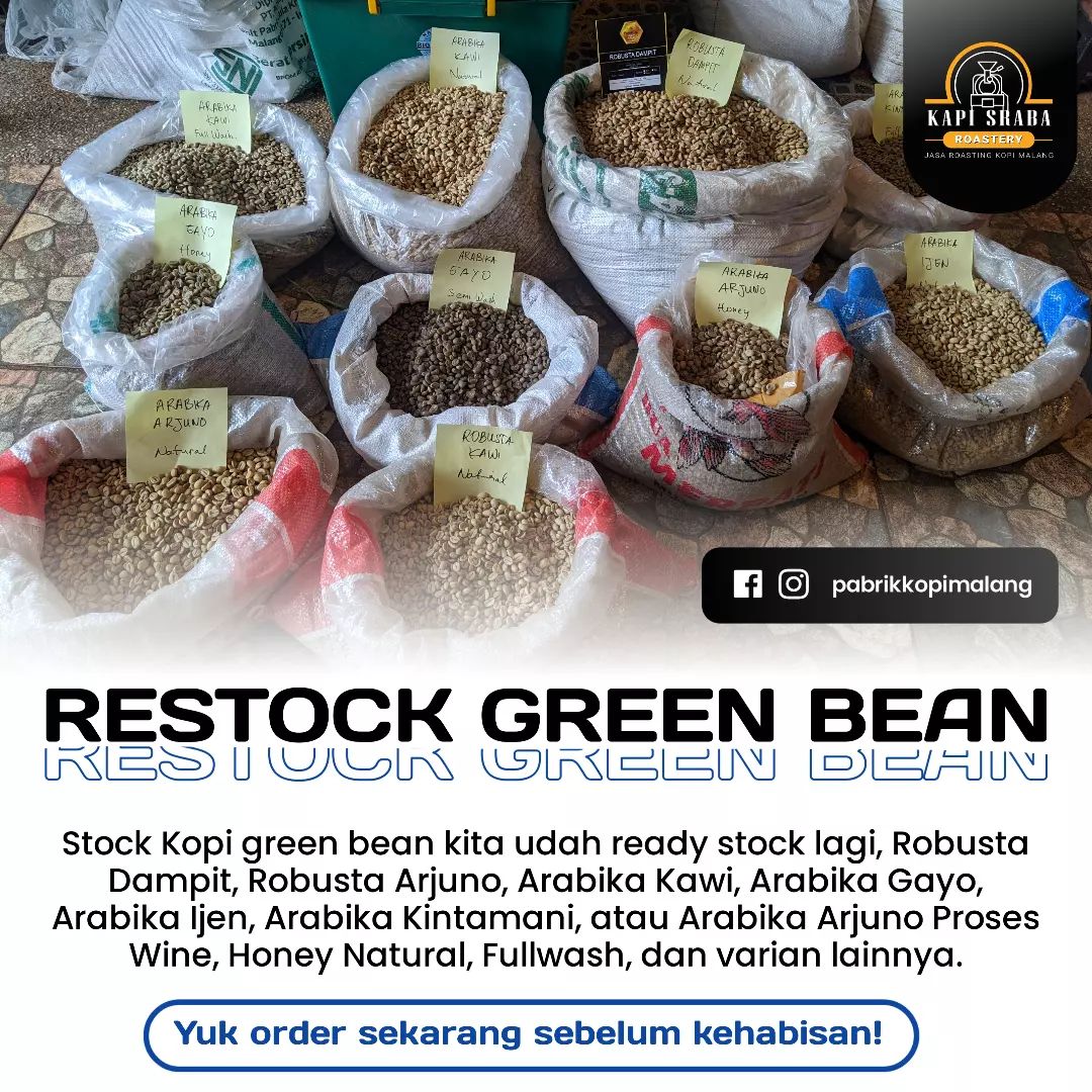 Supplier Biji Kopi Robusta Malang Produsen Kopi Bubuk Murni FreshCaff