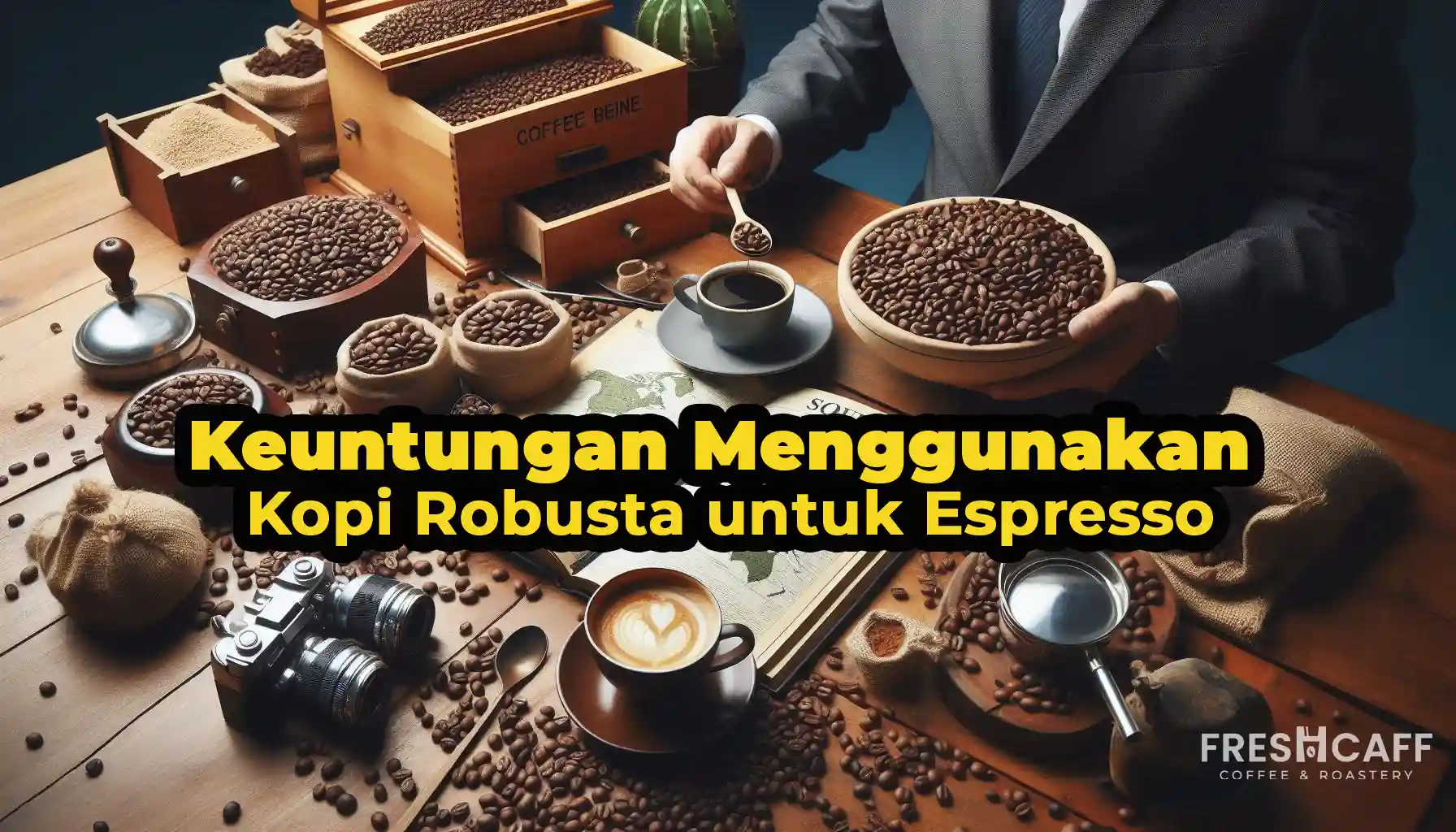 Keuntungan Menggunakan Kopi Robusta untuk Espresso dan Minuman Kopi Kuat Lainnya