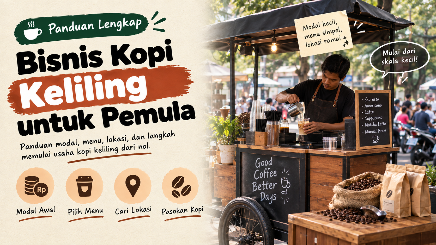 Bisnis Kopi Keliling: Panduan Memulai dari Nol