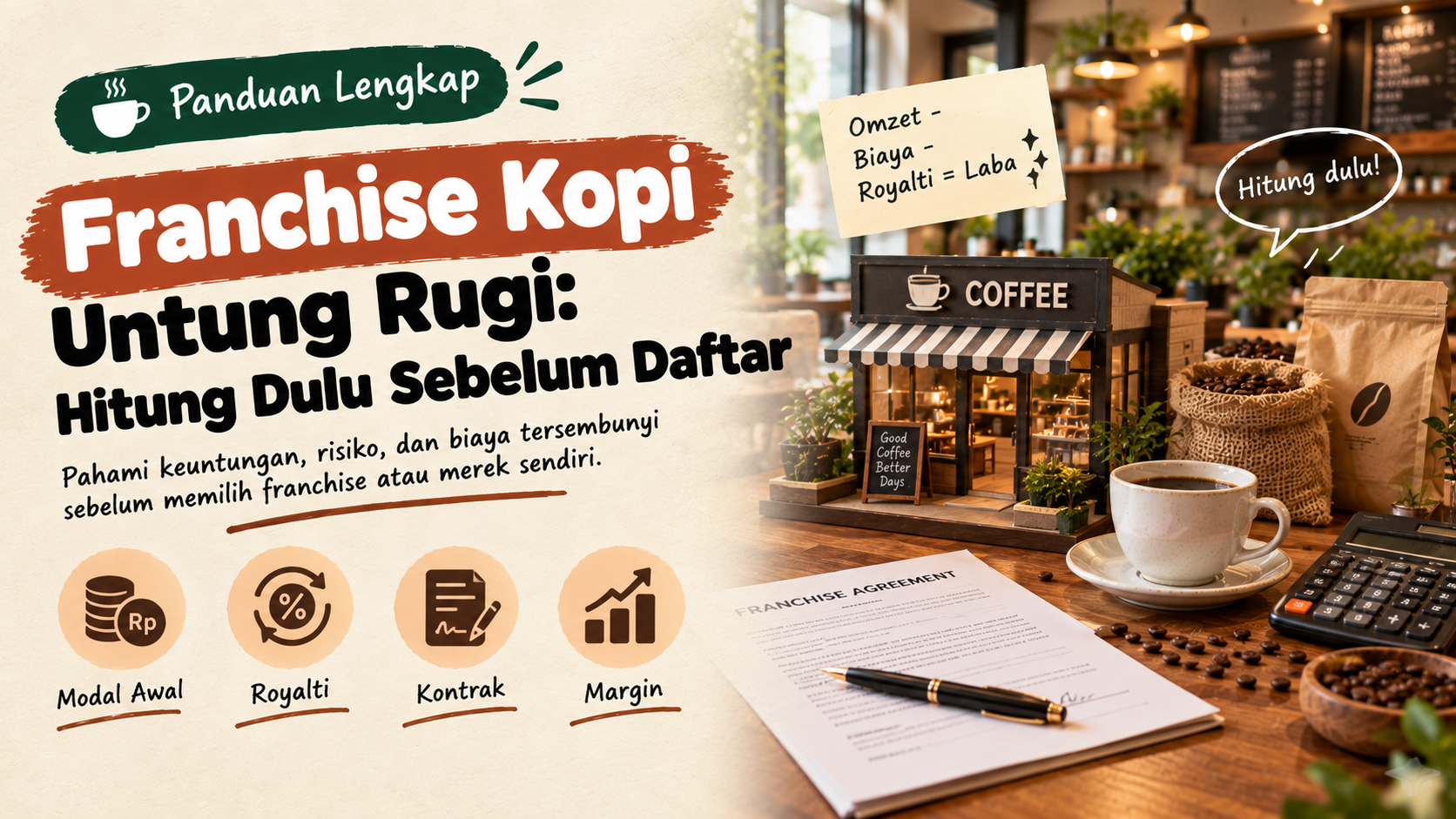 Franchise Kopi Untung Rugi: Panduan Sebelum Daftar