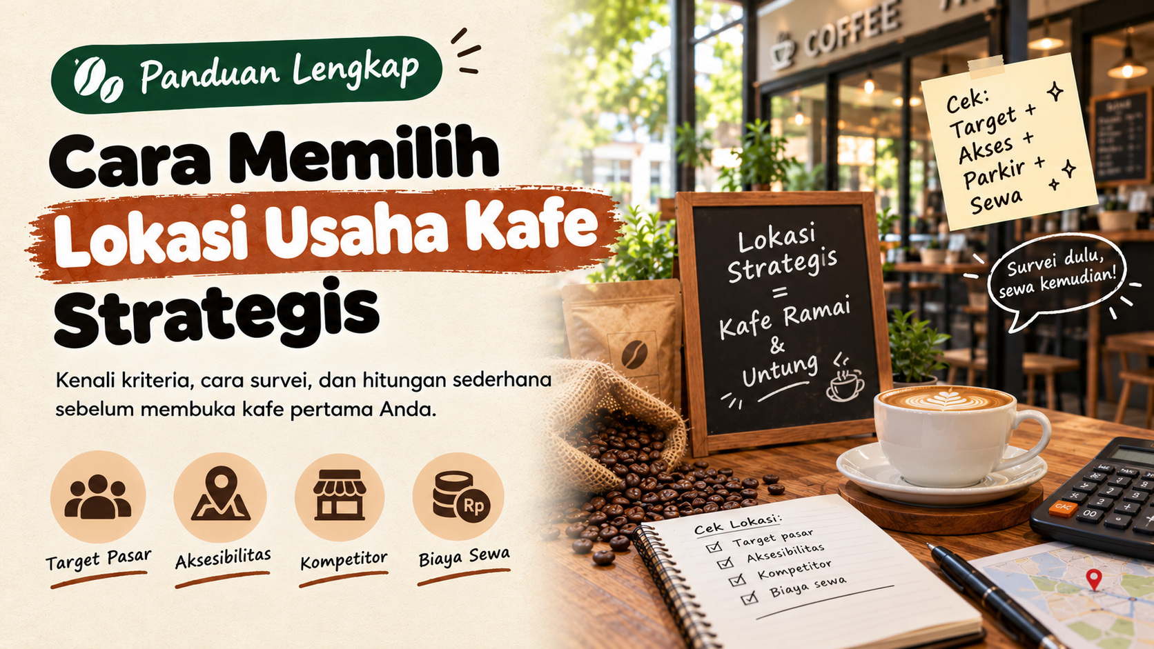 Lokasi Usaha Kafe Strategis: Panduan Memilih Tempat